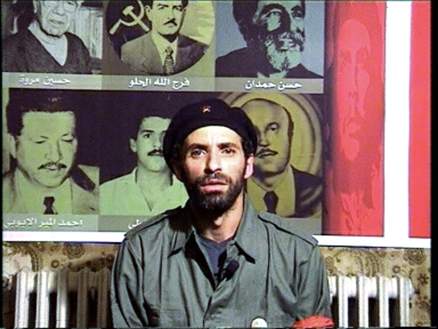 On Three Posters, 2004, single-channel colour video with sound, 17'