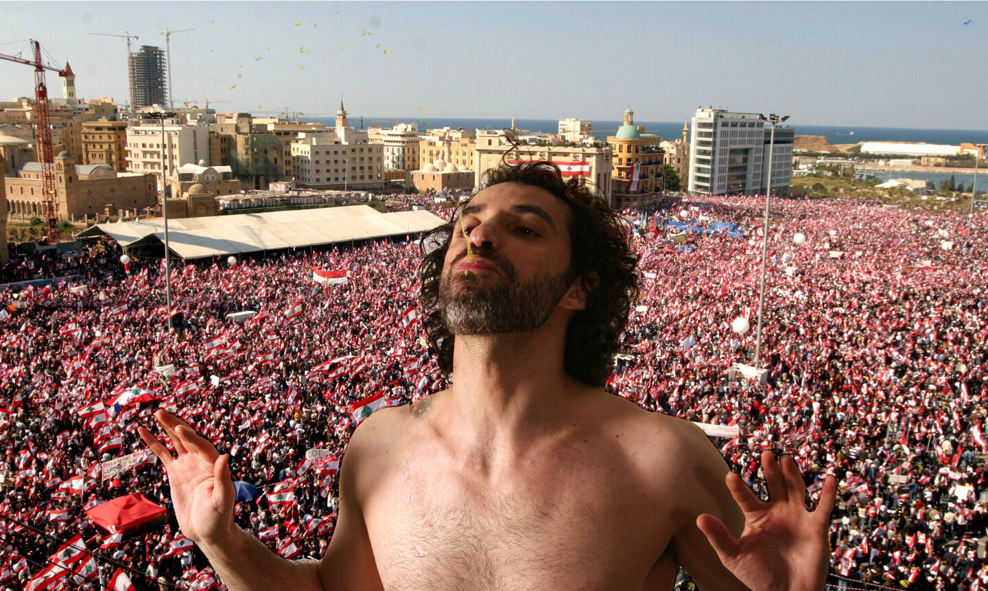Self Portrait as a Fountain, 2006, Lightbox, 85 x 100 cm