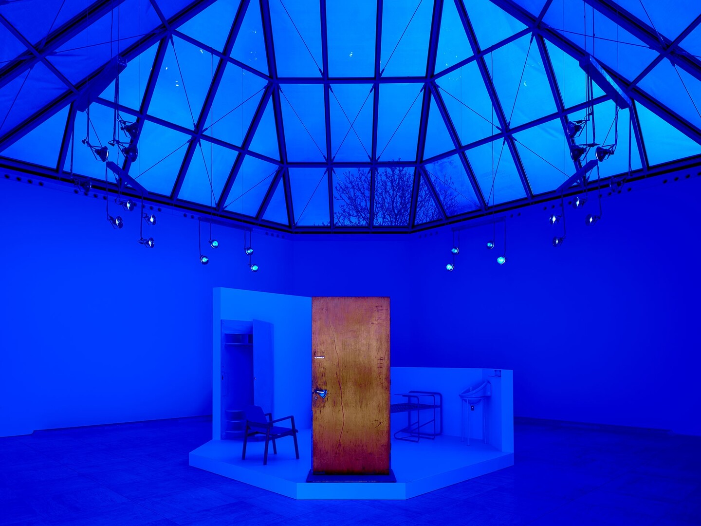 A Model: Prelude, 2023, Site-specific installation at Mudam, Luxembourg