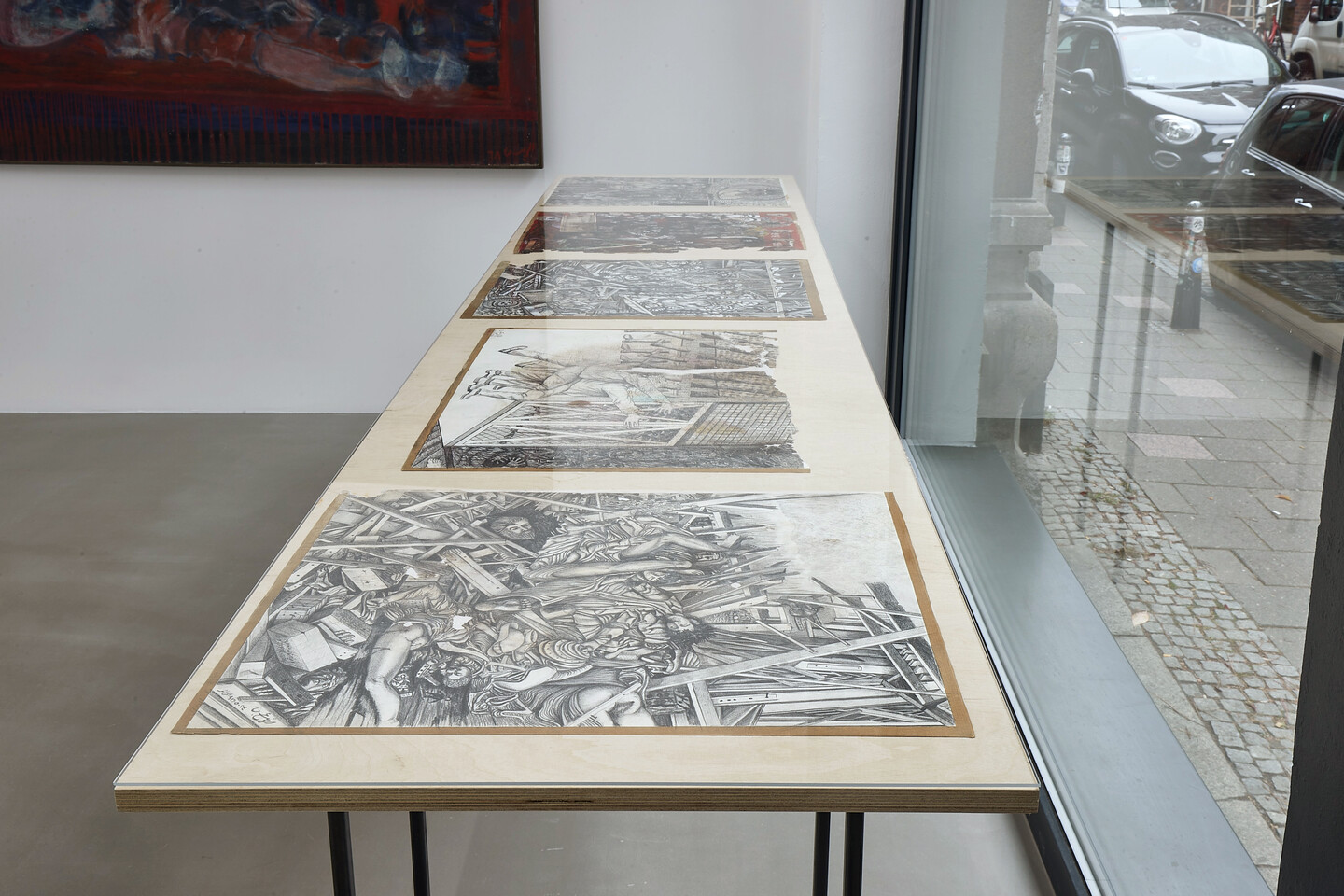 Aref El Rayess, Works 1960&ndash;1988, Exhibition view Sfeir-Semler Gallery, 2022