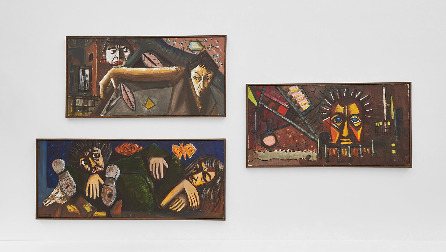 Aref El Rayess, Works 1960&ndash;1988, Exhibition view Sfeir-Semler Gallery, 2022