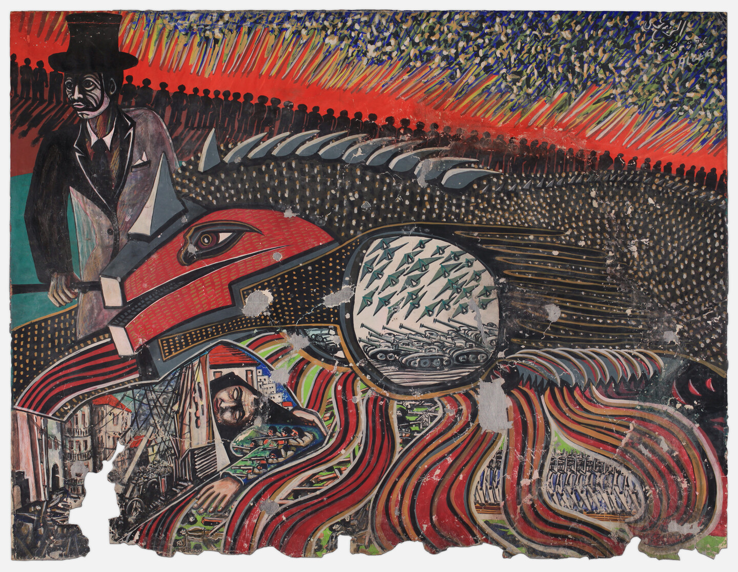 Aref El Rayess, Works 1960&ndash;1988, Exhibition view Sfeir-Semler Gallery, 2022