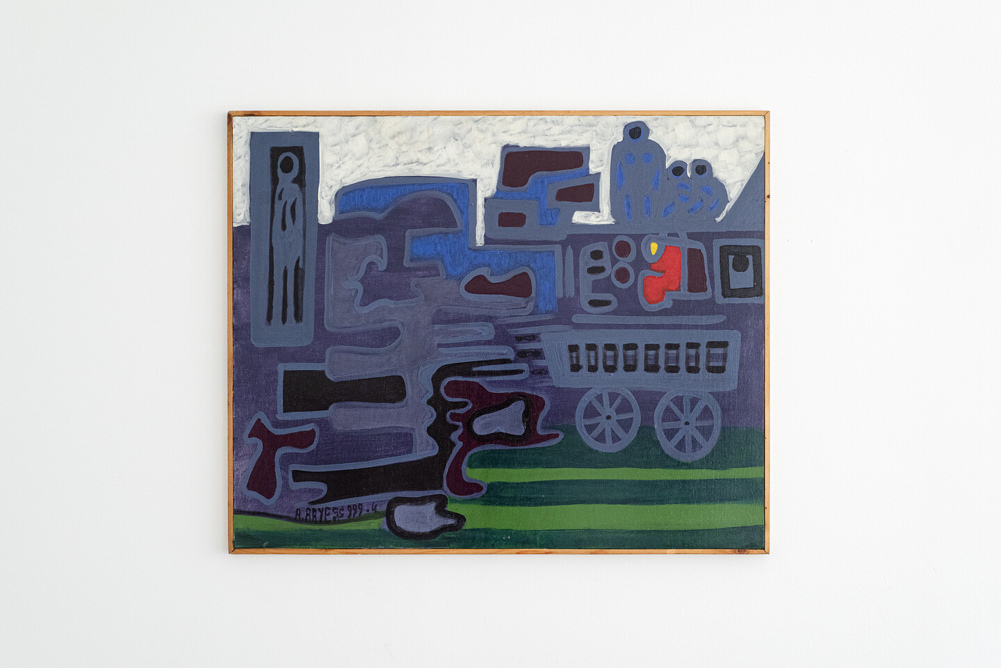 Rayess, Untitled, 1999, Acrylic on canvas, 107 x 87 cm, AR-0783