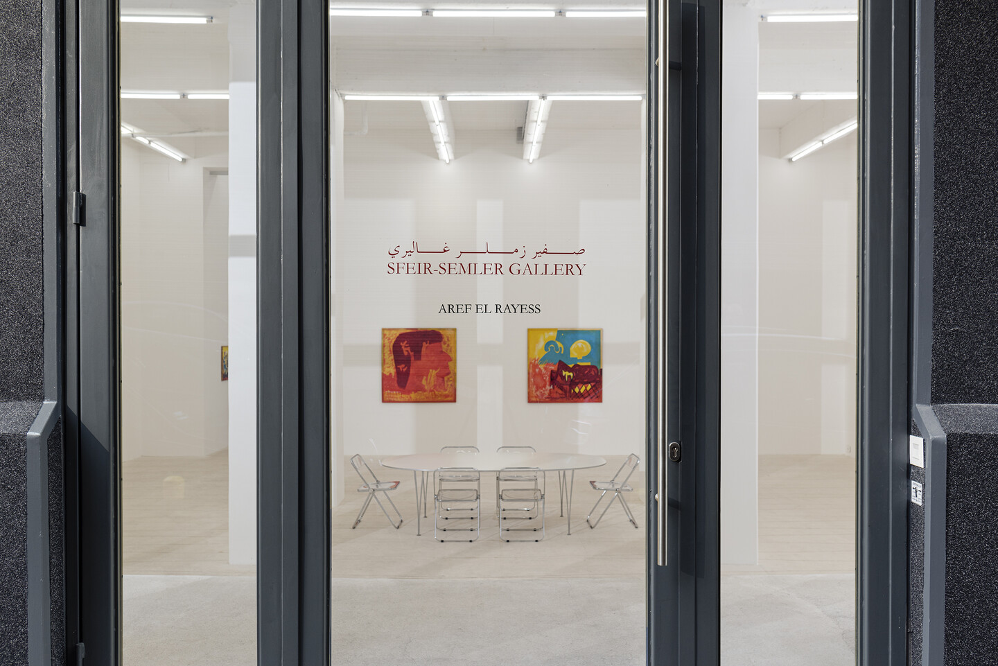 Rayess, Exhibition view, Paintings 1999, 2023, Sfeir-Semler Downtown, Beirut, Lebanon