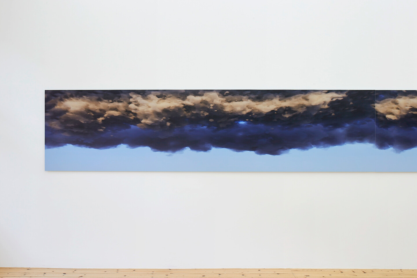 Lawrence Abu Hamdan, Air Conditioning 2013, 2022, Full colour inkjet print on matt fibre photo paper, 90 x 365 cm