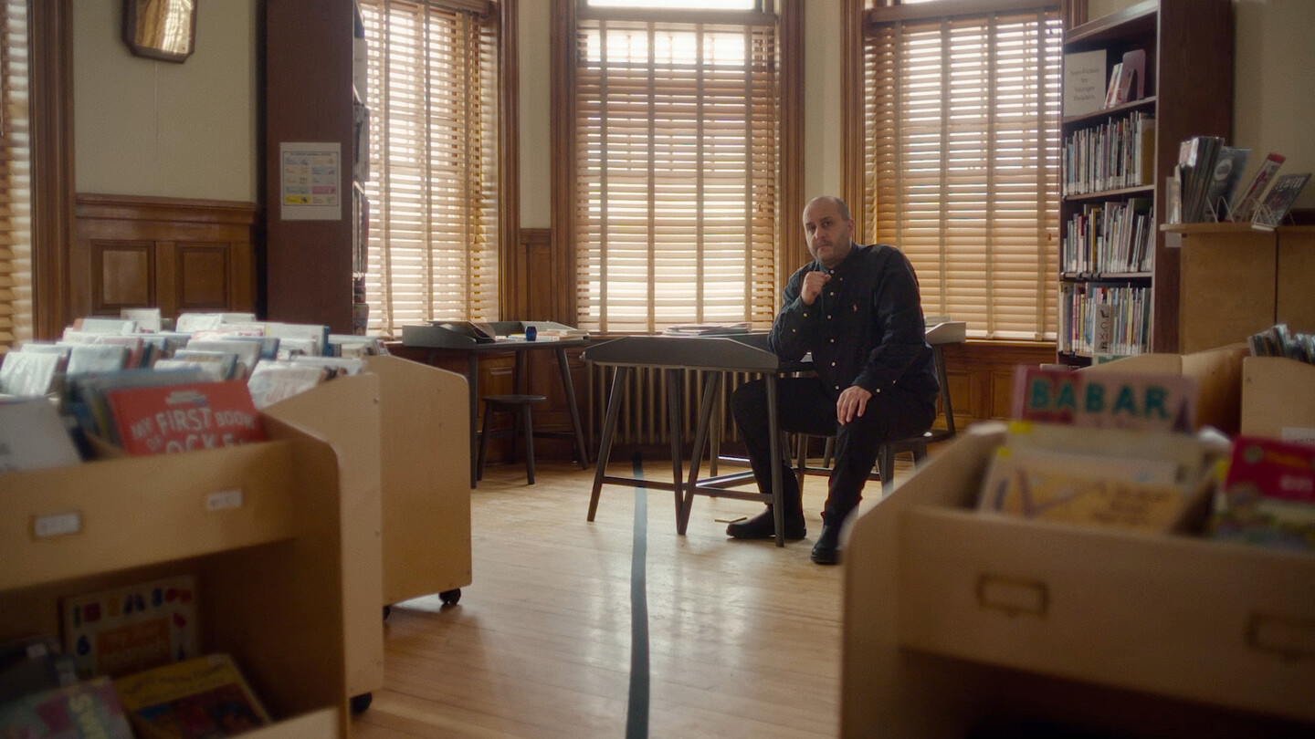 Lawrence Abu Hamdan, 45th Parallel, 2022, HD video, sound, 15 min, Still