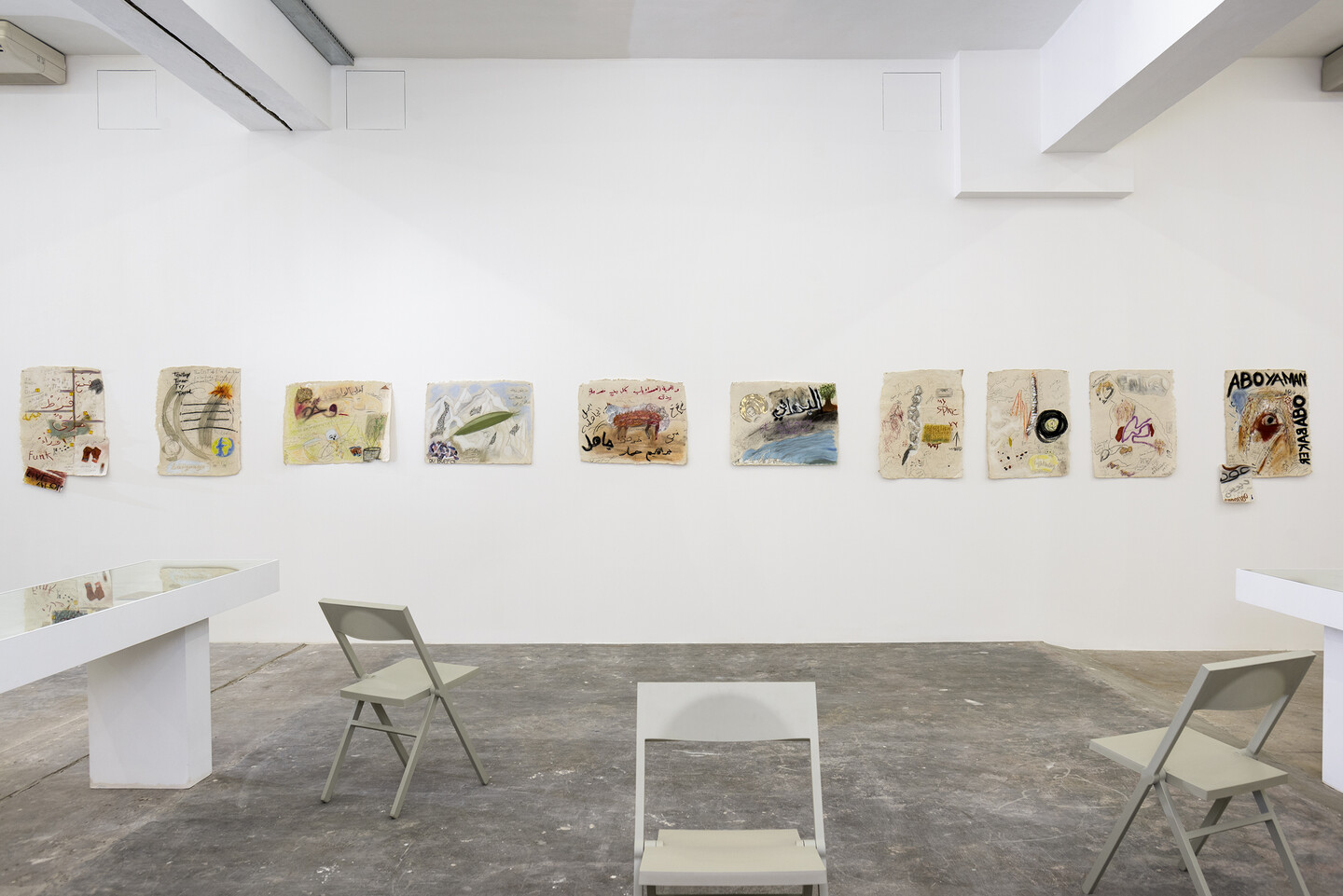 Marwan Rechmaoui, Exhibition view, Sfeir-Semler Gallery Beirut, 2021