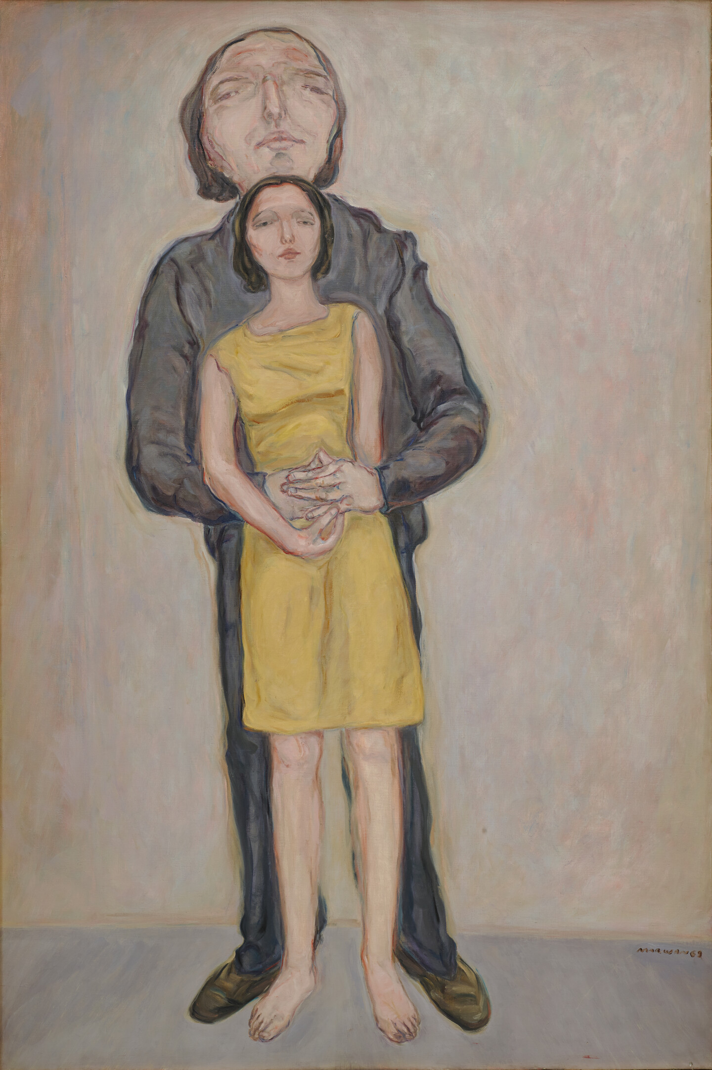 MARWAN, Untitled, 1969, 195x130cm, oil on canvas