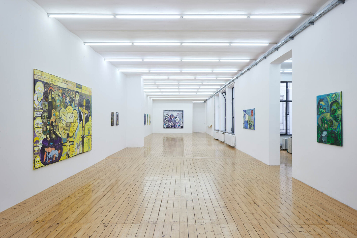 Mounira Al Solh, Exhibition view &ldquo;Pocket Rhythms&rdquo;, Sfeir-Semler Gallery, Hamburg, 2023