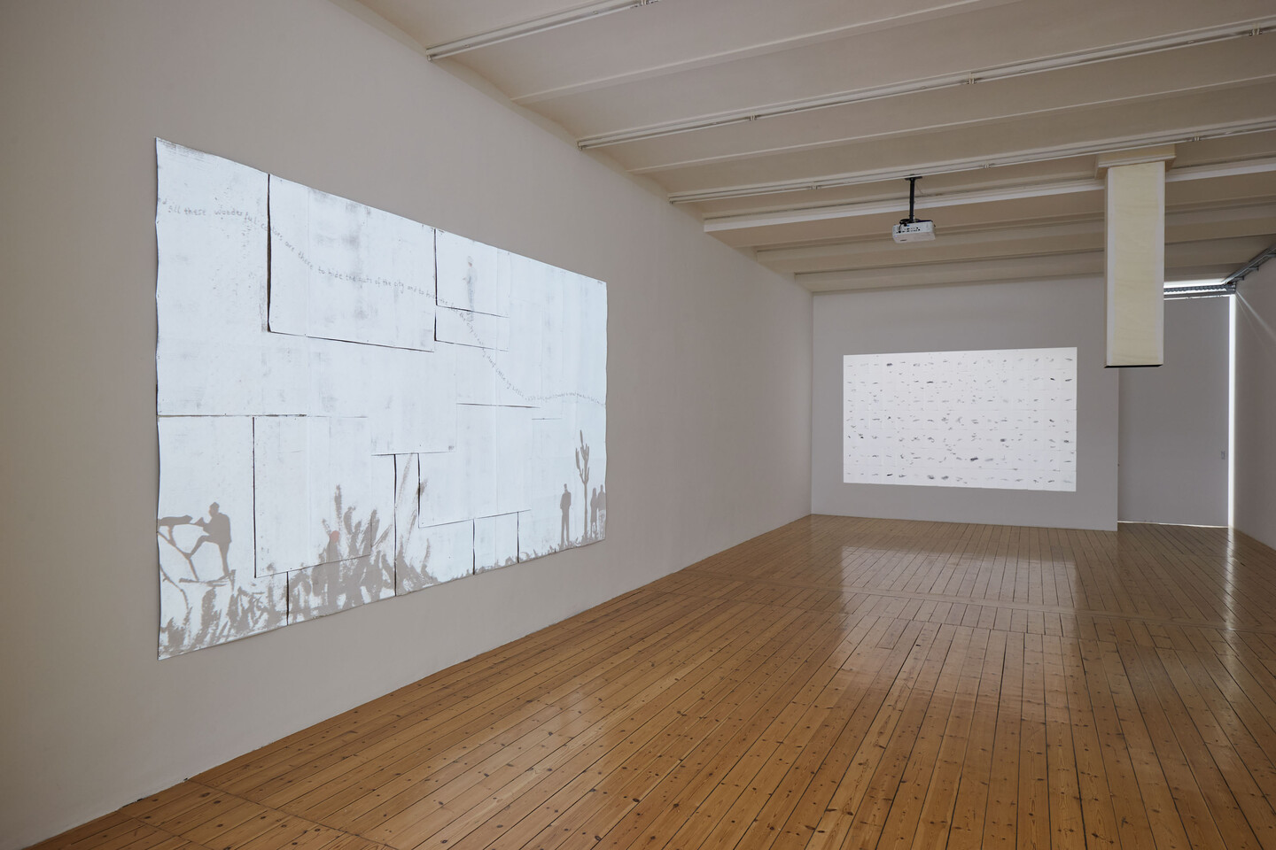 Rabih Mrou&eacute;, My life always comes back to me like a lame dog, Exhibition view, 2023