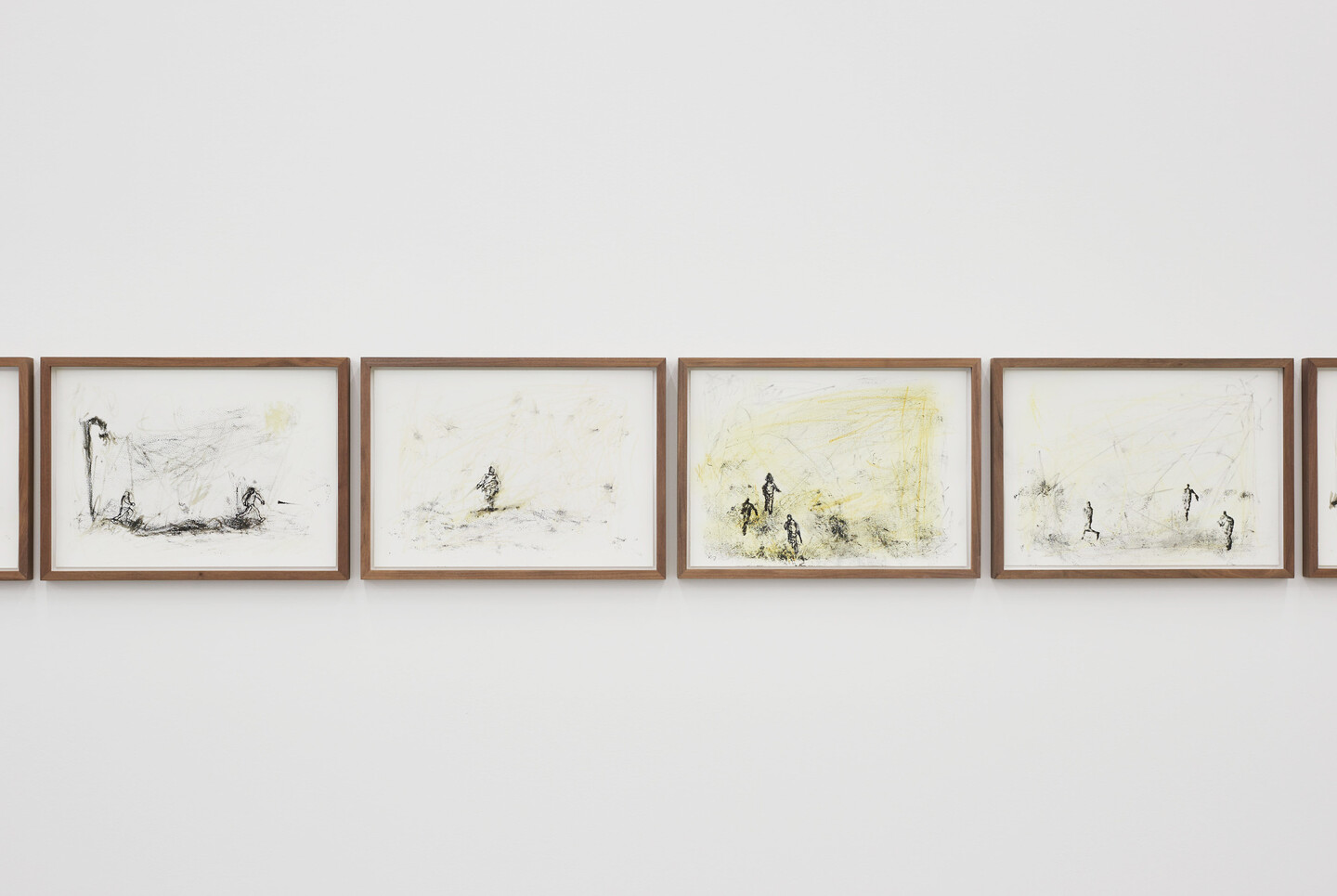 Rabih Mrou&eacute;, Too close but yet inaccessible, 2021, 23.5 x 32.5 cm, Installation view, 2023