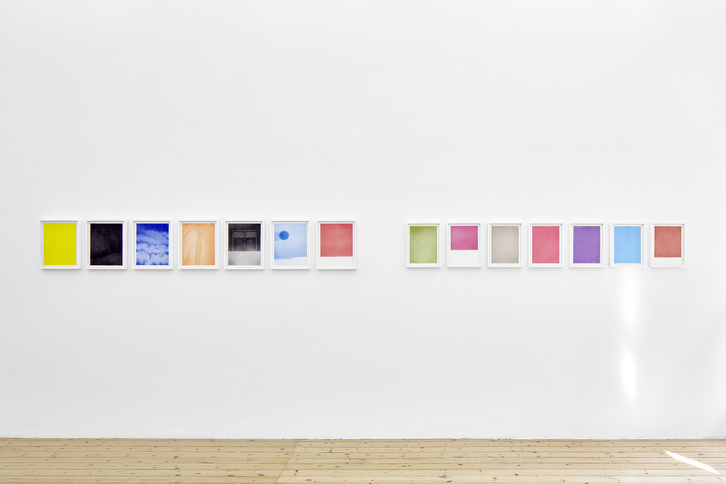 TAYSIR BATNIJI, Out of the blue, exhibition view, 2024, Sfeir-Semler Gallery Hamburg, Germany