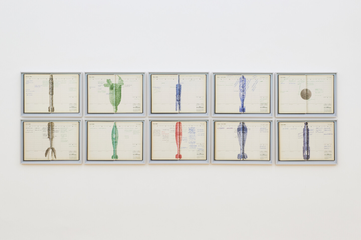 Walid Raad, I want to be ableto welcome my father in my house again, 2018, Pigmented inkjet prints, 50 x 64,6 cm (each), Edition 5 + 2 AP, Exhibition view Sfeir-Semler Gallery Hamburg 2020